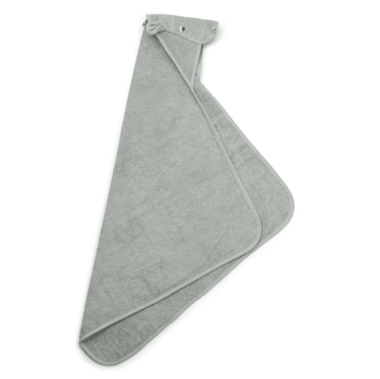 Sortie de bain hyppo dove blue liewood de côté