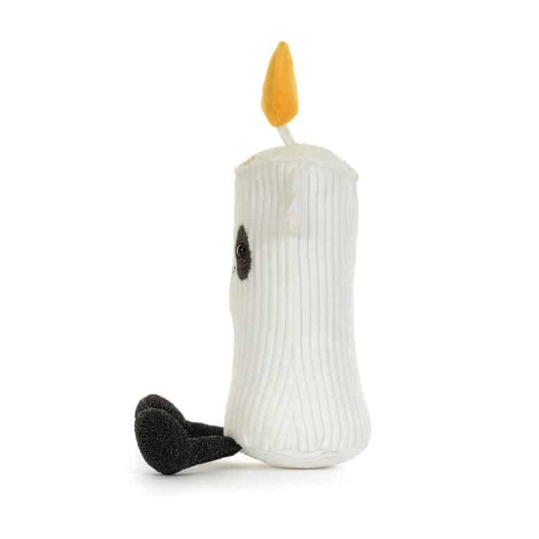 Amuseables Flickerty candle - Jellycat, vue de profil sur fond blanc