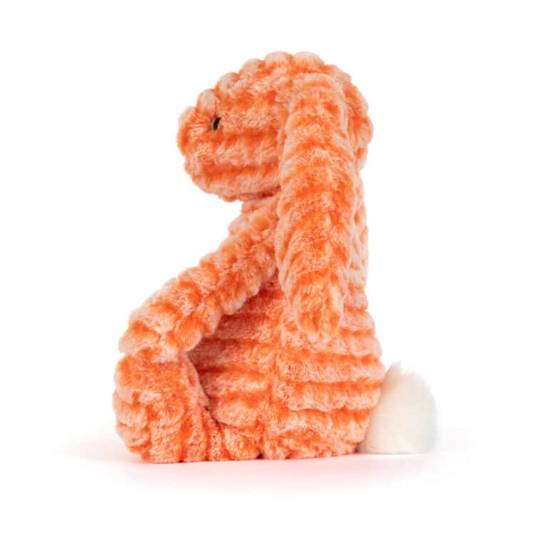 Fizzleskip Bunny Original - Jellycat, vue de côté sur fond blanc