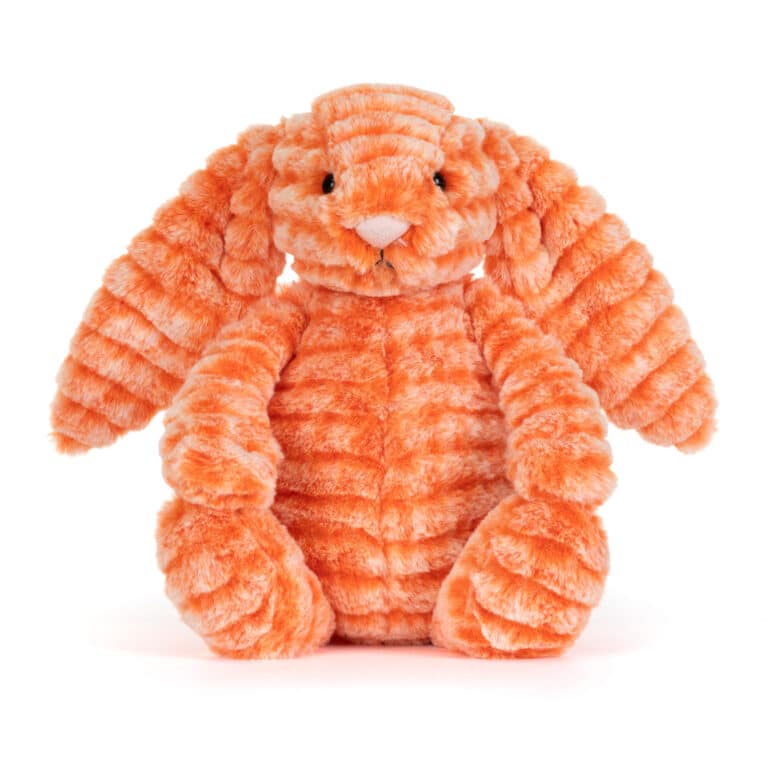 Fizzleskip Bunny Original - Jellycat, vue de face sur fond blanc