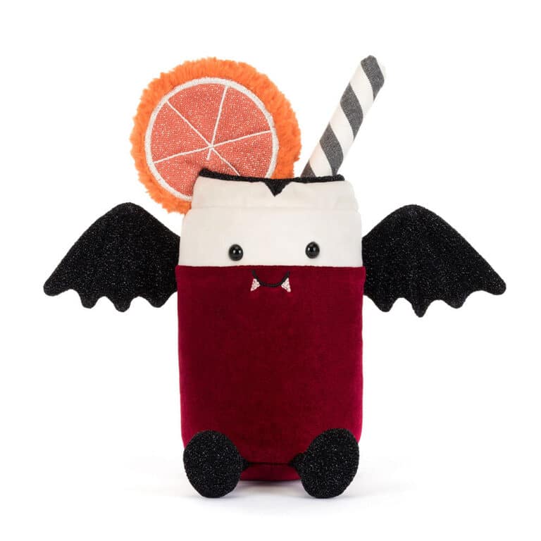 Amuseables Vampop Drink - Jellycat, vue de face sur fond blanc