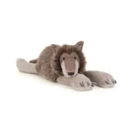 Ulrich Wolf - Jellycat, vue de biais sur fond blanc