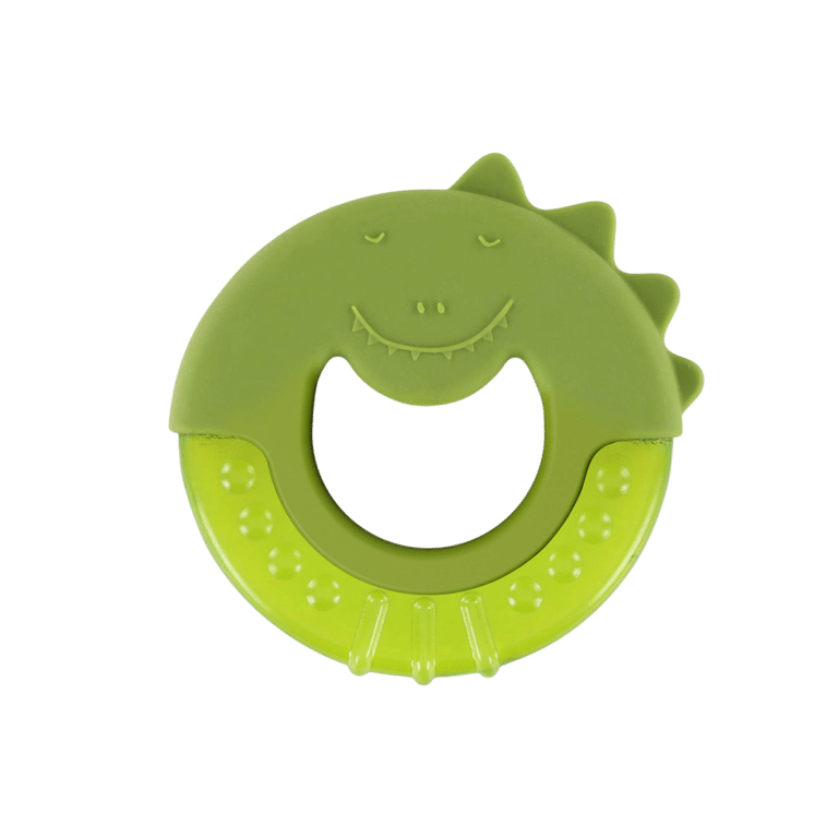 Anneau de dentition refrigerant mr dino de trixie fond blanc