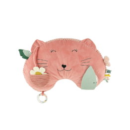 Coussin d'activités mlle chat de trixie fond blanc