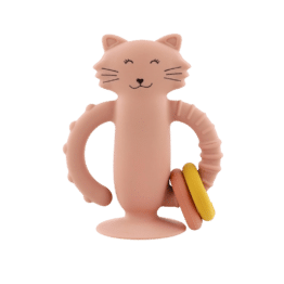Jouet sensoriel en silicone avec ventouse - Mrs Cat - Trixie Baby