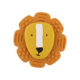 Jouet spinner à ventouse en silicone mr lion de trixie fond blanc